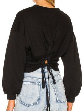 Revolve Superdown Tie Back Sweatshirt